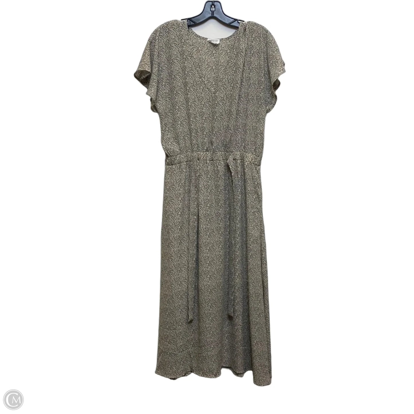 Dress Casual Maxi By Sienna Sky In Black & Cream, Size: L