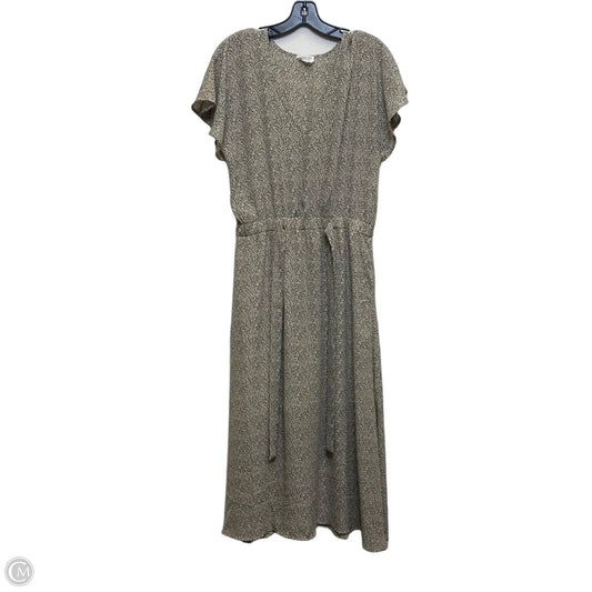 Dress Casual Maxi By Sienna Sky In Black & Cream, Size: L