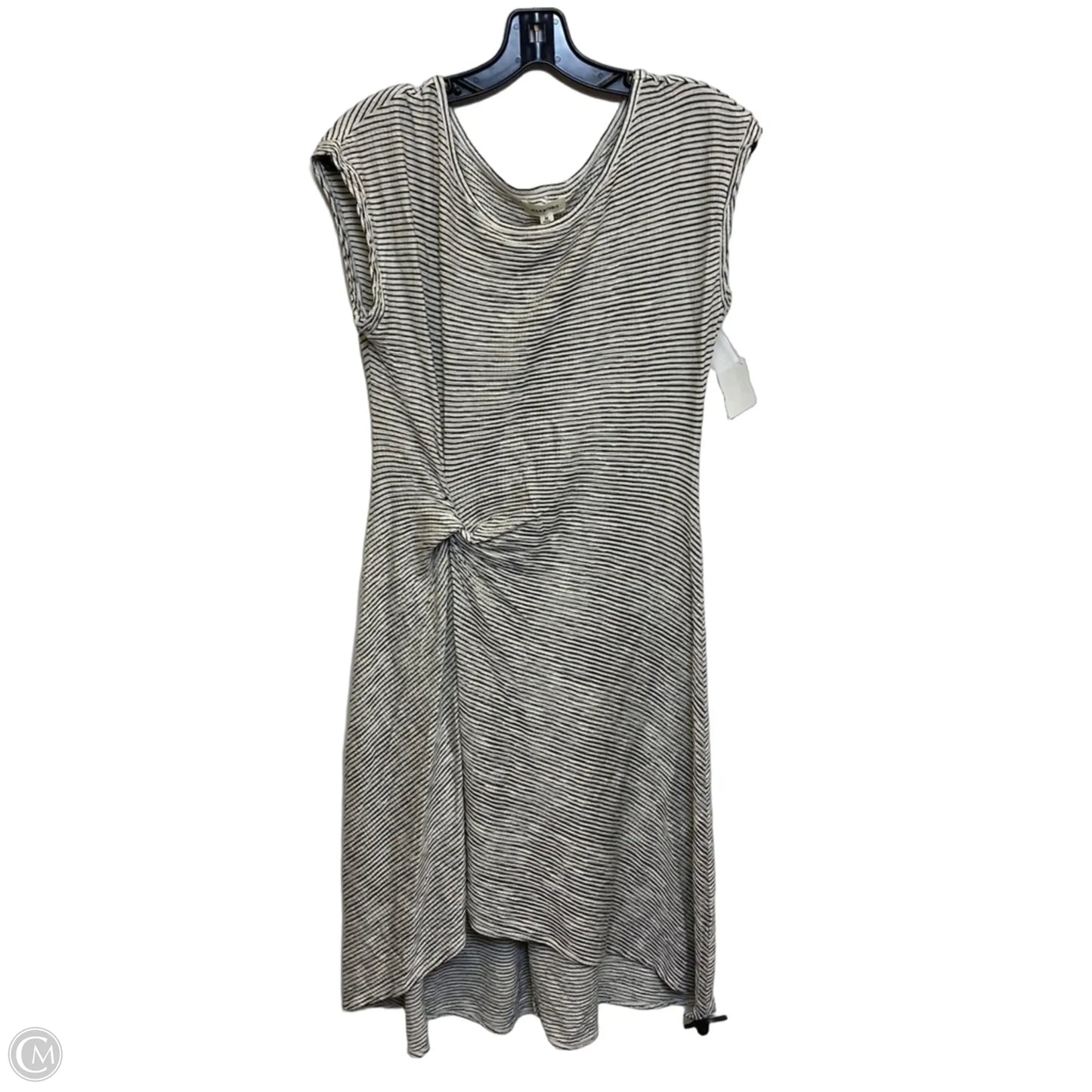 Dress Casual Short By Max Studio In Black & Cream, Size: M