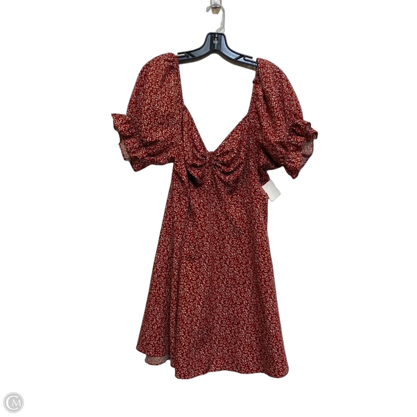Dress Casual Short By Shein In Red & White, Size: 2x