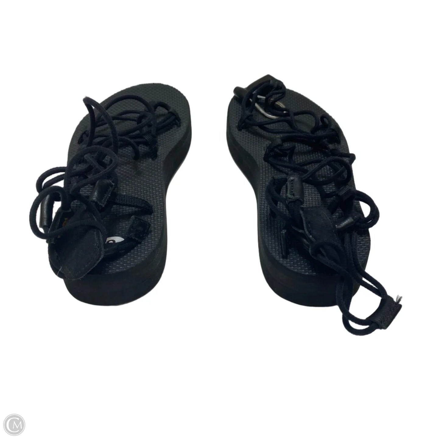 Sandals Flats By Teva In Black, Size: 8