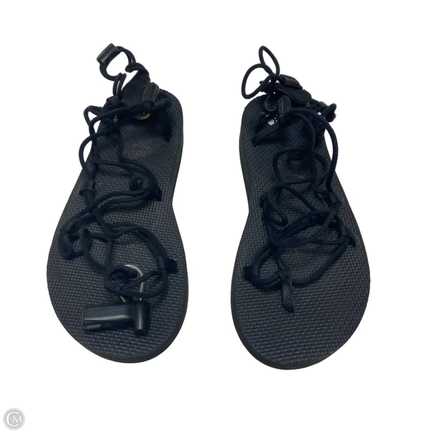 Sandals Flats By Teva In Black, Size: 8