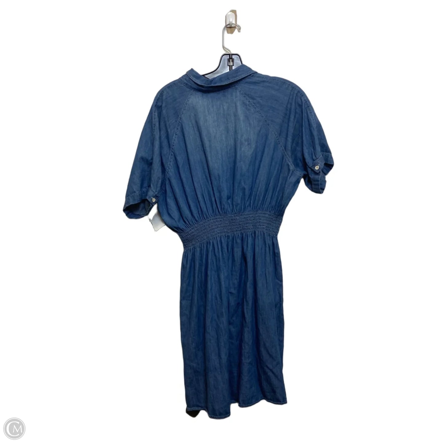 Dress Casual Short By Given Kale In Blue Denim, Size: M