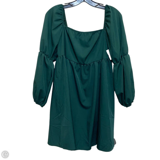 Dress Casual Short By Exlura In Green, Size: L