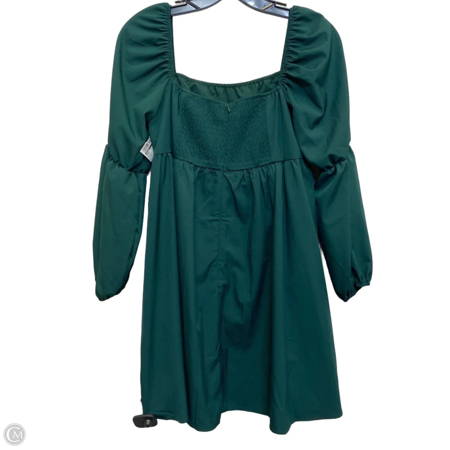Dress Casual Short By Exlura In Green, Size: L