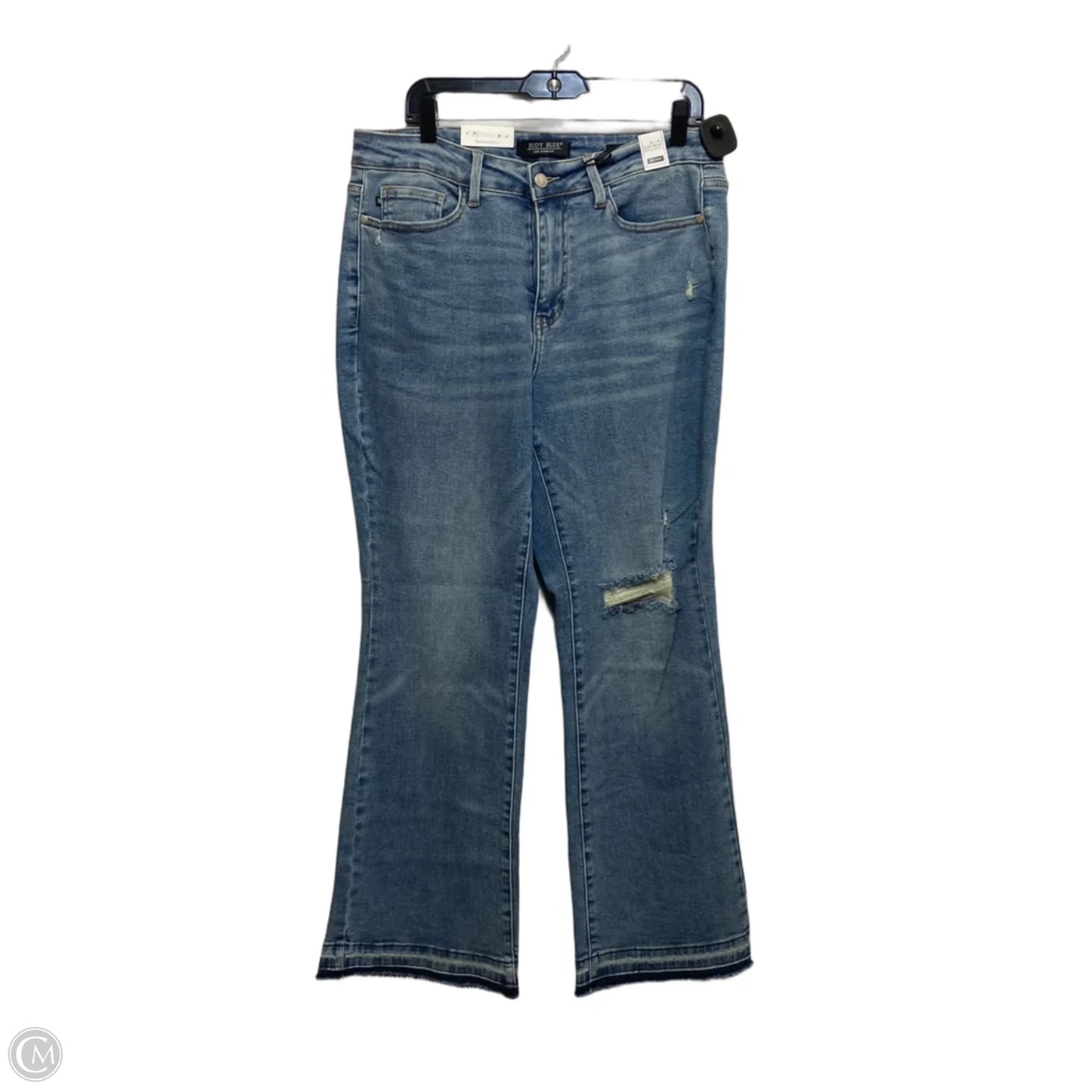 Jeans Boot Cut By Judy Blue In Blue Denim, Size: 14