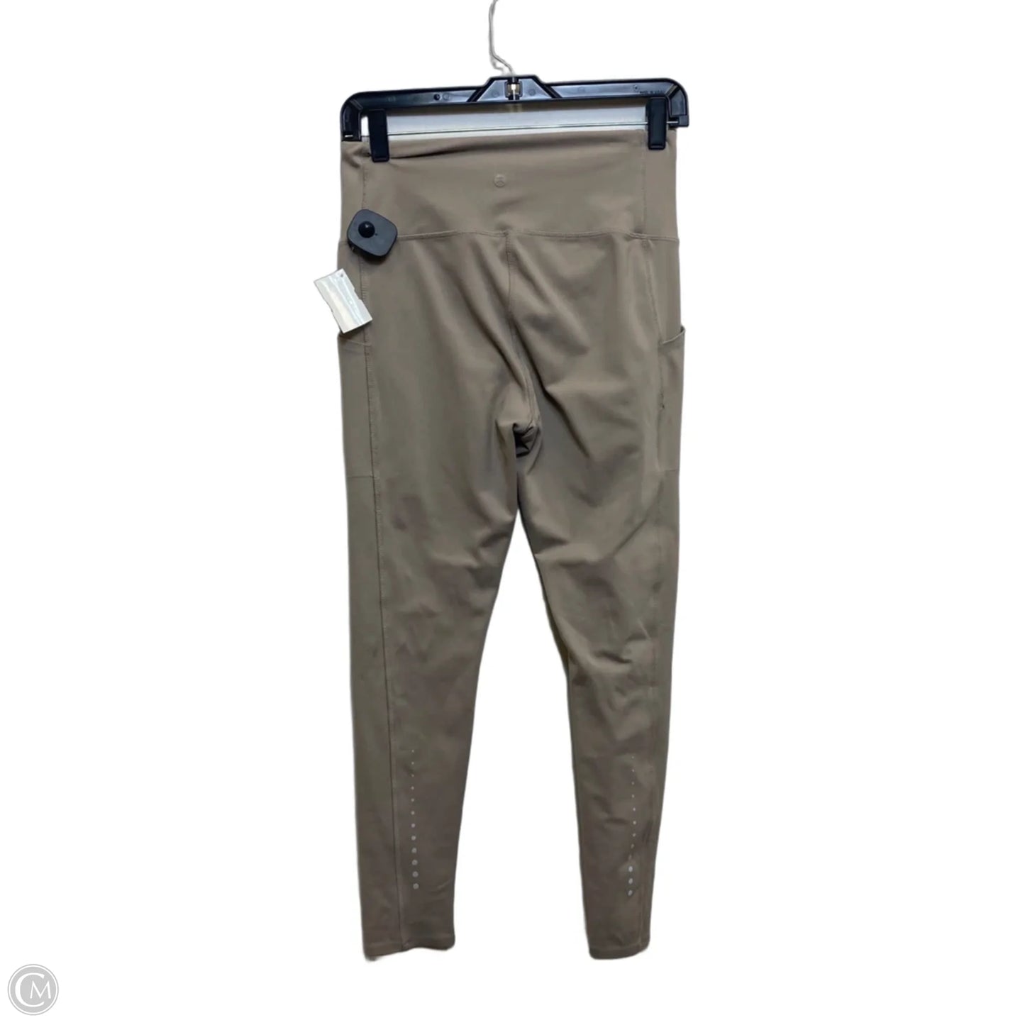 Athletic Leggings By Danskin In Tan, Size: M