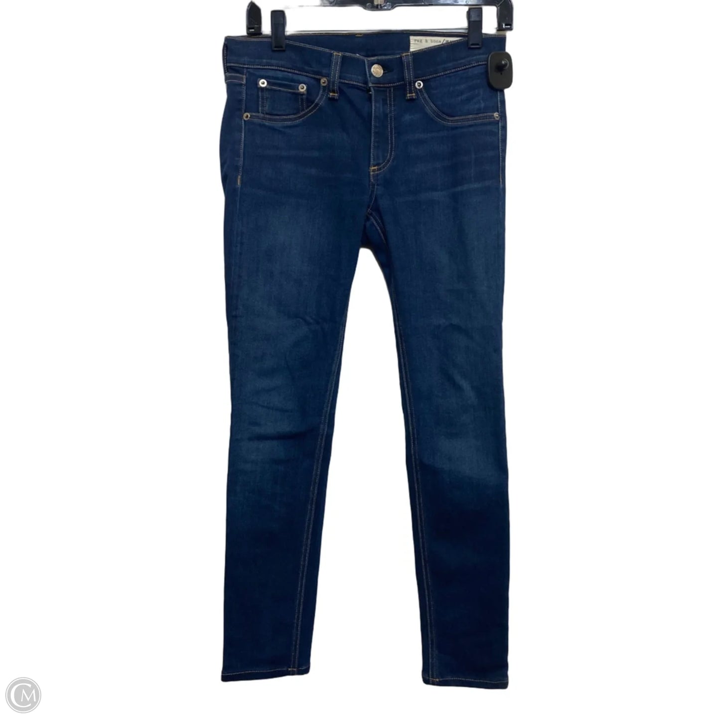 Jeans Designer By Rag And Bone In Blue Denim, Size: 4
