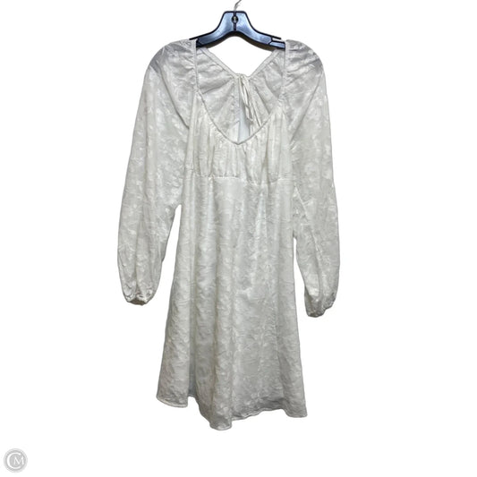 Dress Casual Short By Wild Fable In White, Size: Xxl