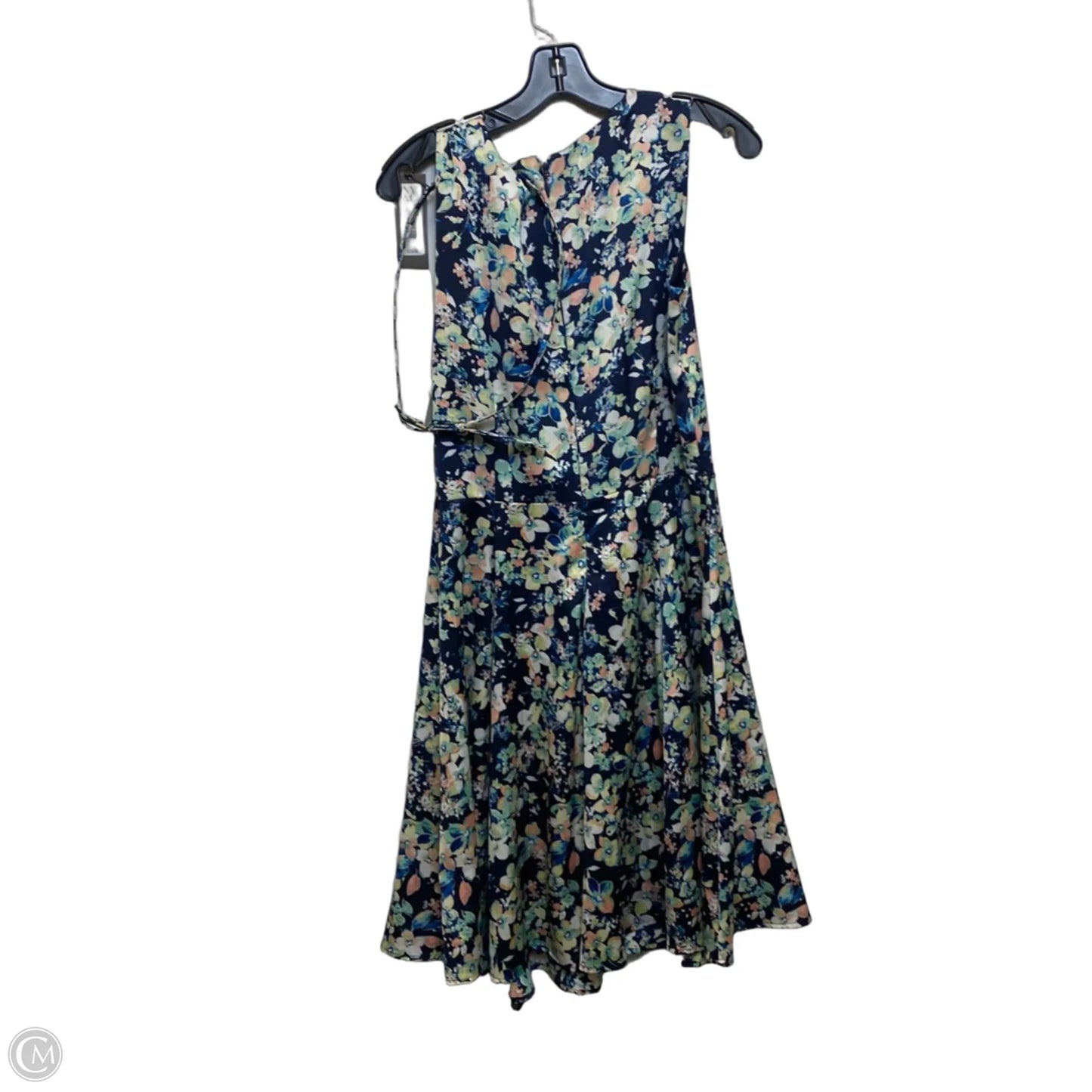 Dress Party Short By New York And Co In Blue & Green, Size: M