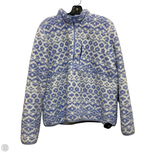Sweatshirt Designer By Vineyard Vines In Blue & White, Size: Xl
