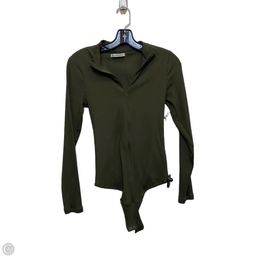 Bodysuit By Abercrombie And Fitch In Green, Size: M