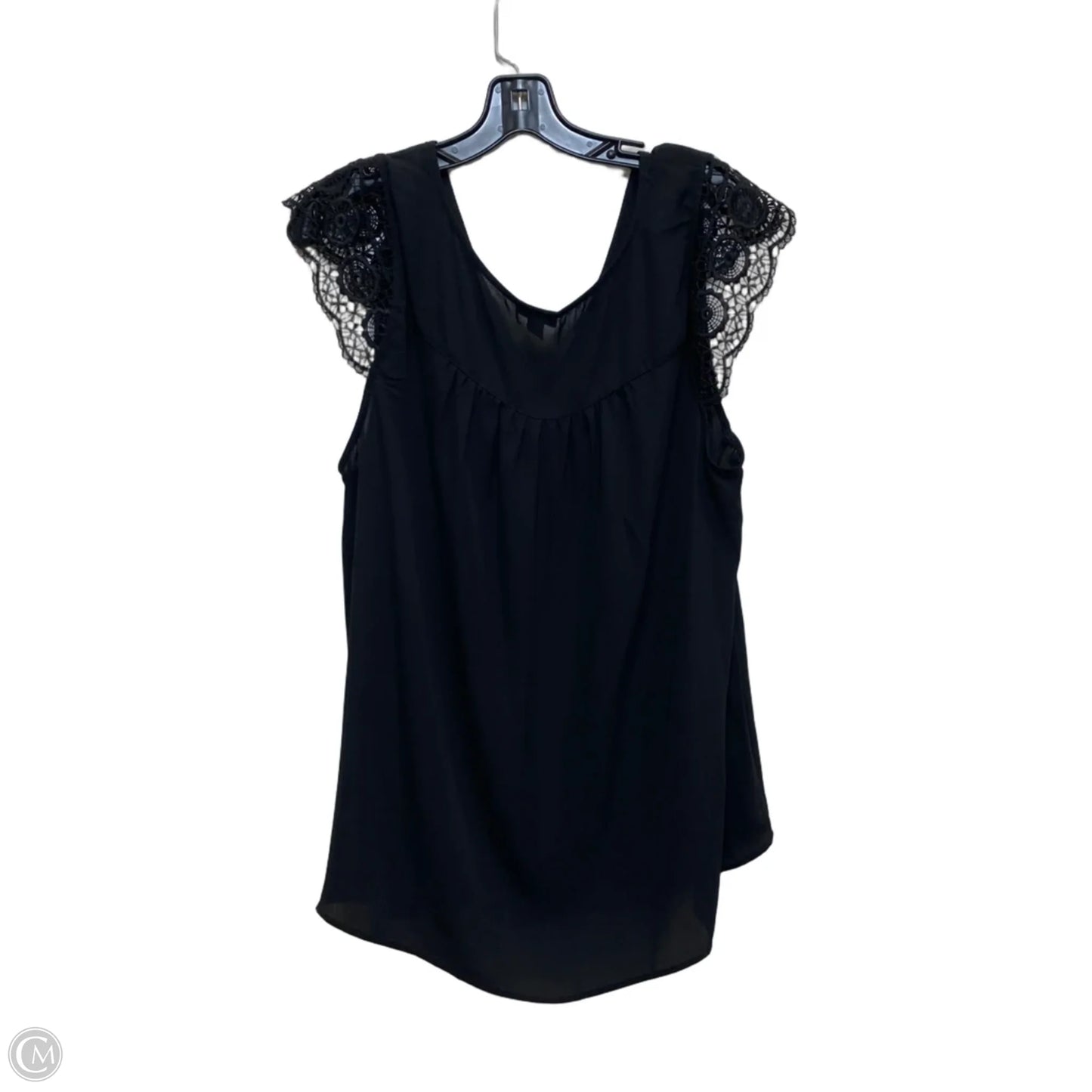 Top Sleeveless By Torrid In Black, Size: 1x