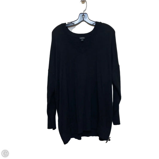Top Long Sleeve By Torrid In Black, Size: 1x