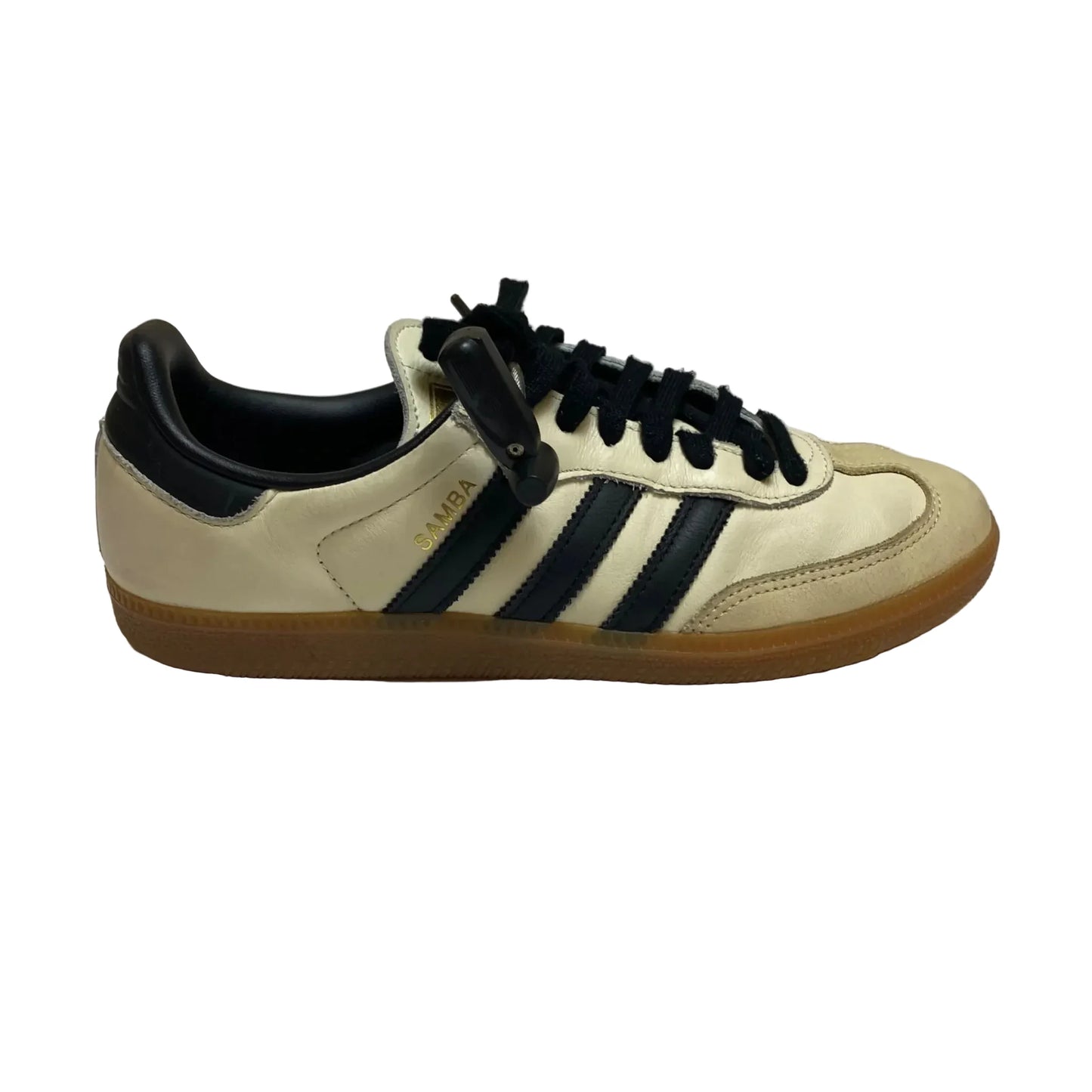 Shoes Sneakers By Adidas In Black & Tan, Size: 8