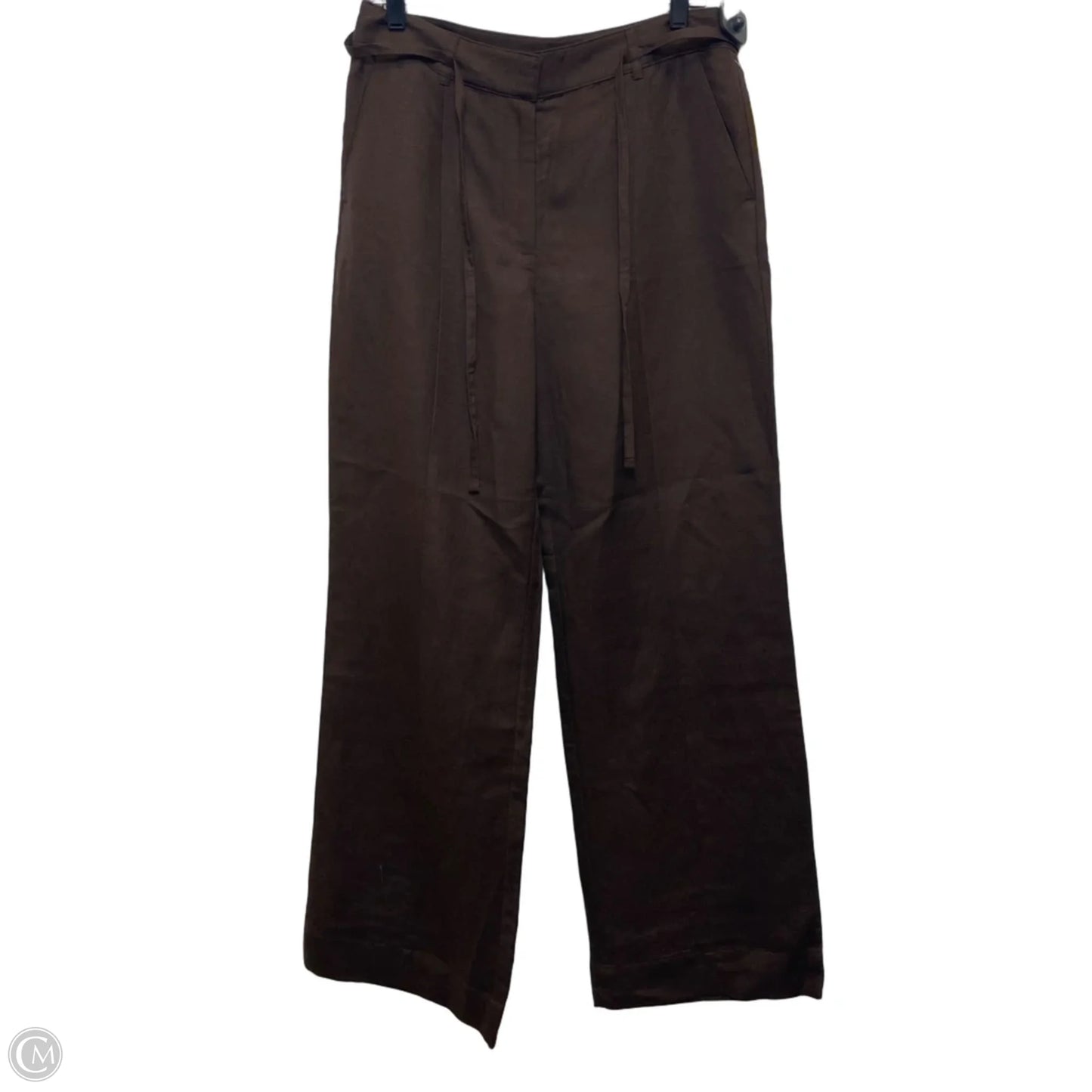 Pants Linen By Loft In Brown, Size: 8