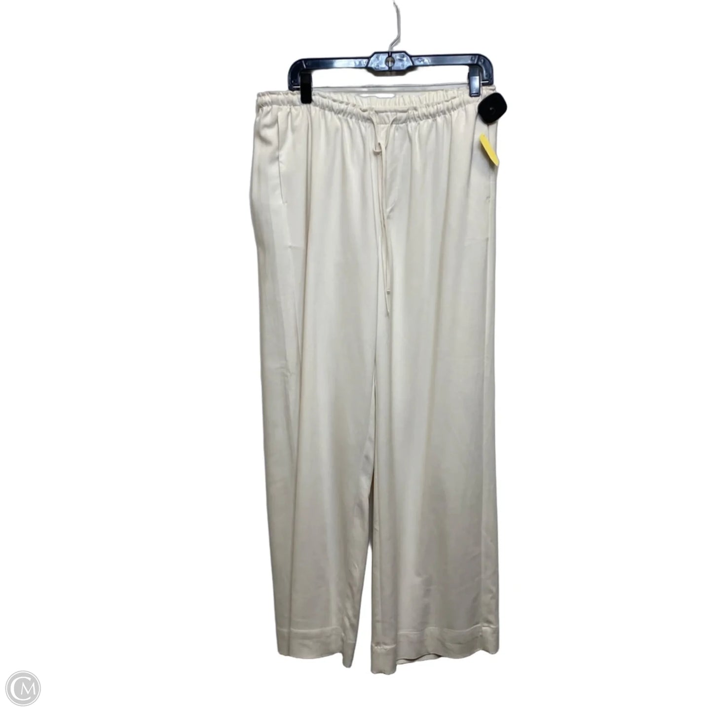 Pants Wide Leg By A New Day In Cream, Size: M