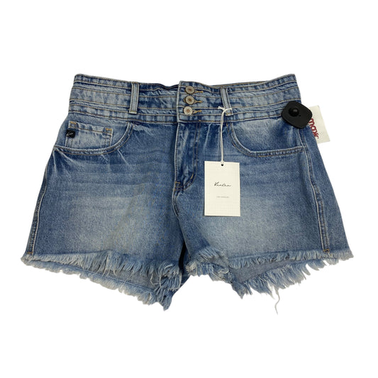 Blue Denim Shorts Kancan, Size 6