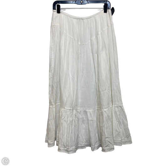 Skirt Maxi By Aerie In White, Size: L