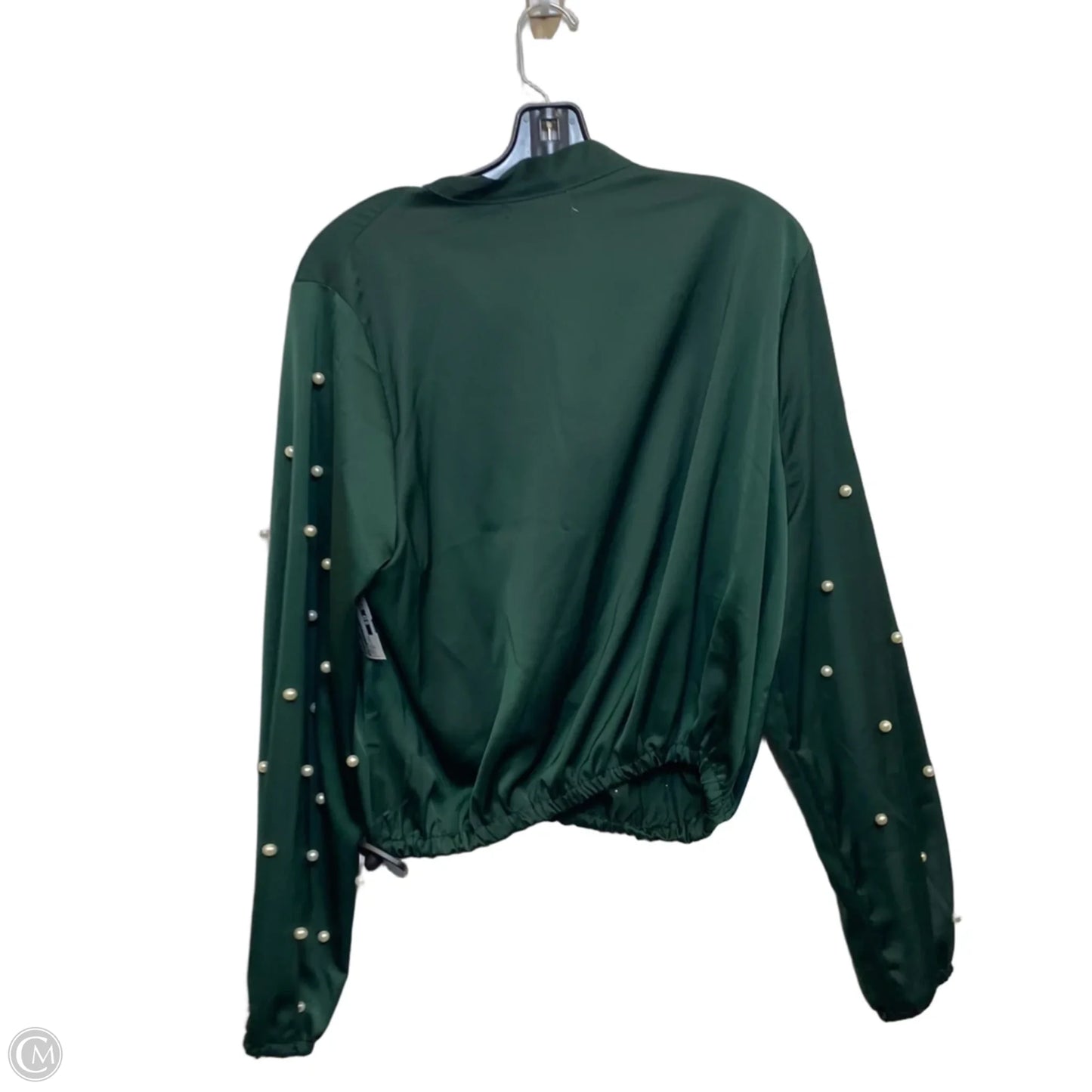 Top Long Sleeve By Life In Green, Size: Xl
