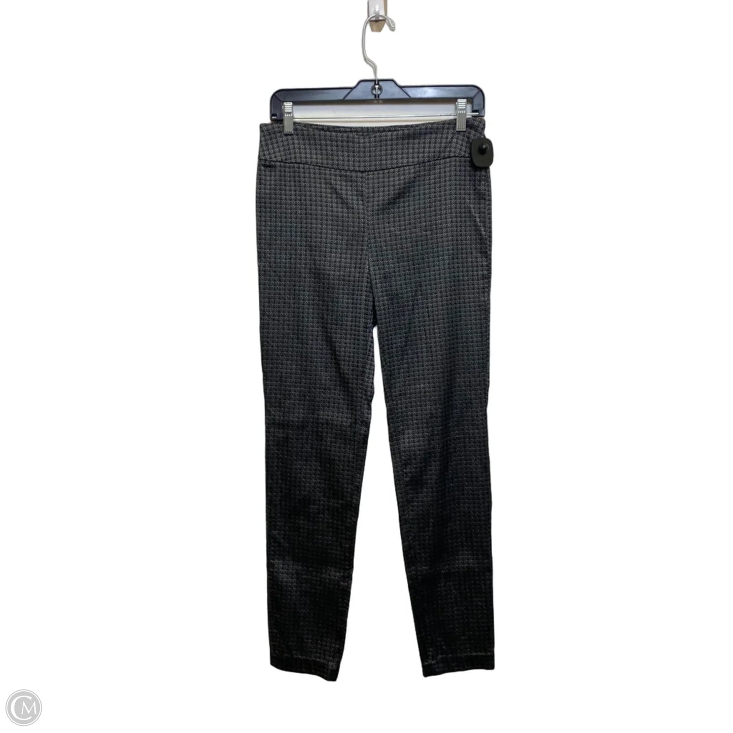 Pants Other By Cato In Black & Silver, Size: 8