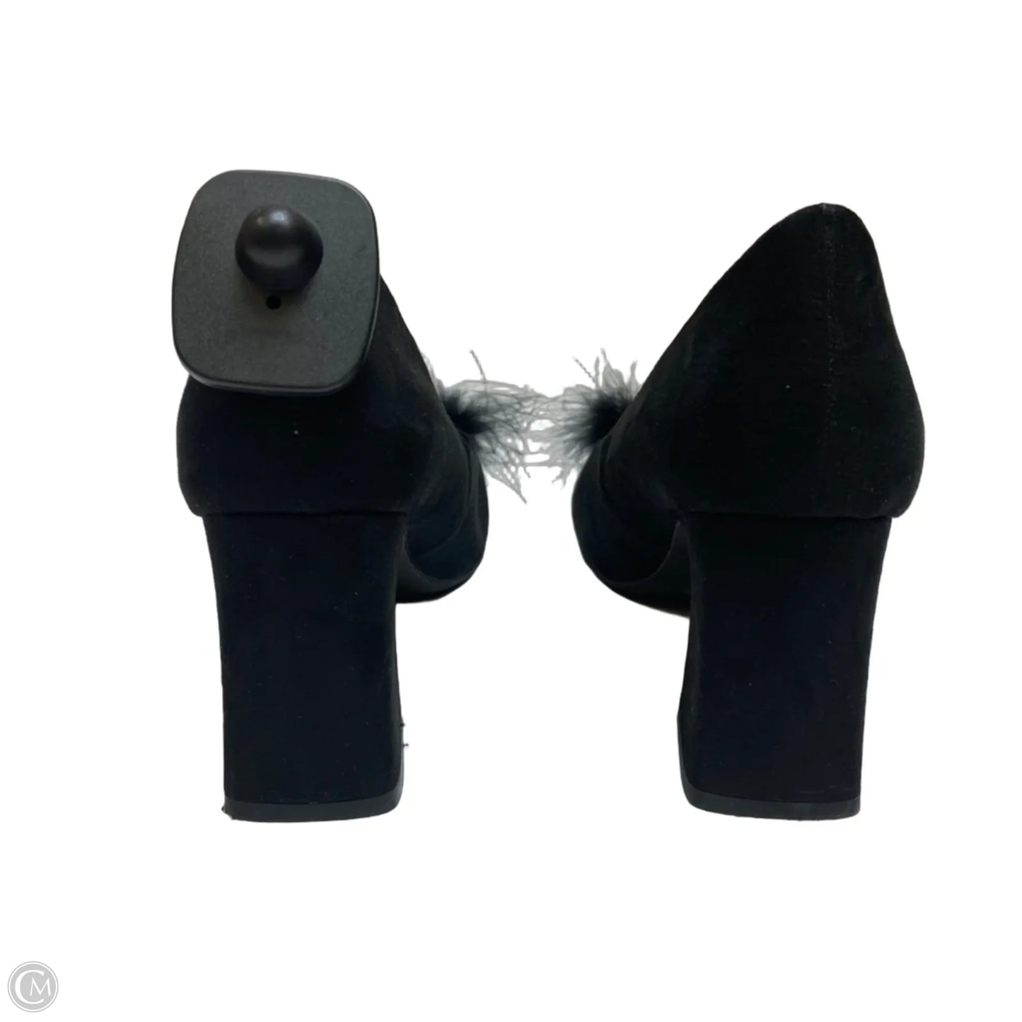 Shoes Heels Block By Cato In Black, Size: 9