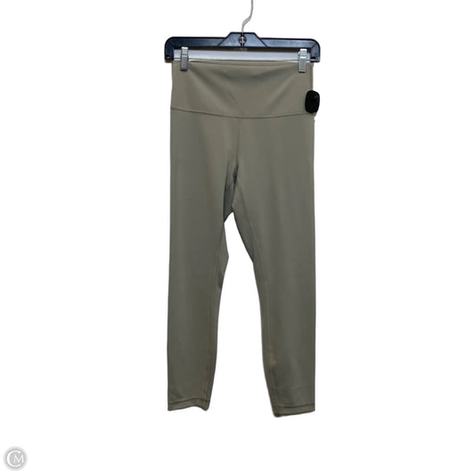 Athletic Leggings Designer By Lululemon In Tan, Size: M