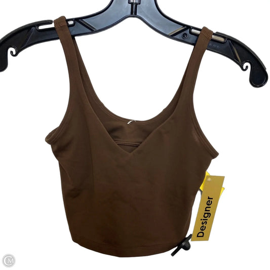 Athletic Tank Top By Lululemon In Brown, Size: Xs