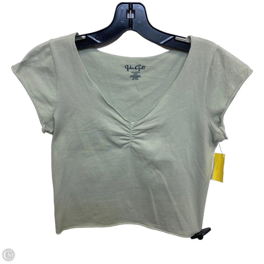 Top Short Sleeve By John Galt In Green, Size: Osfm