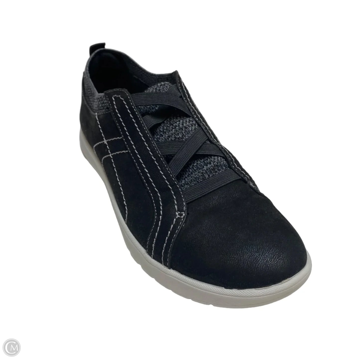 Shoes Sneakers By Clarks In Black, Size: 9.5
