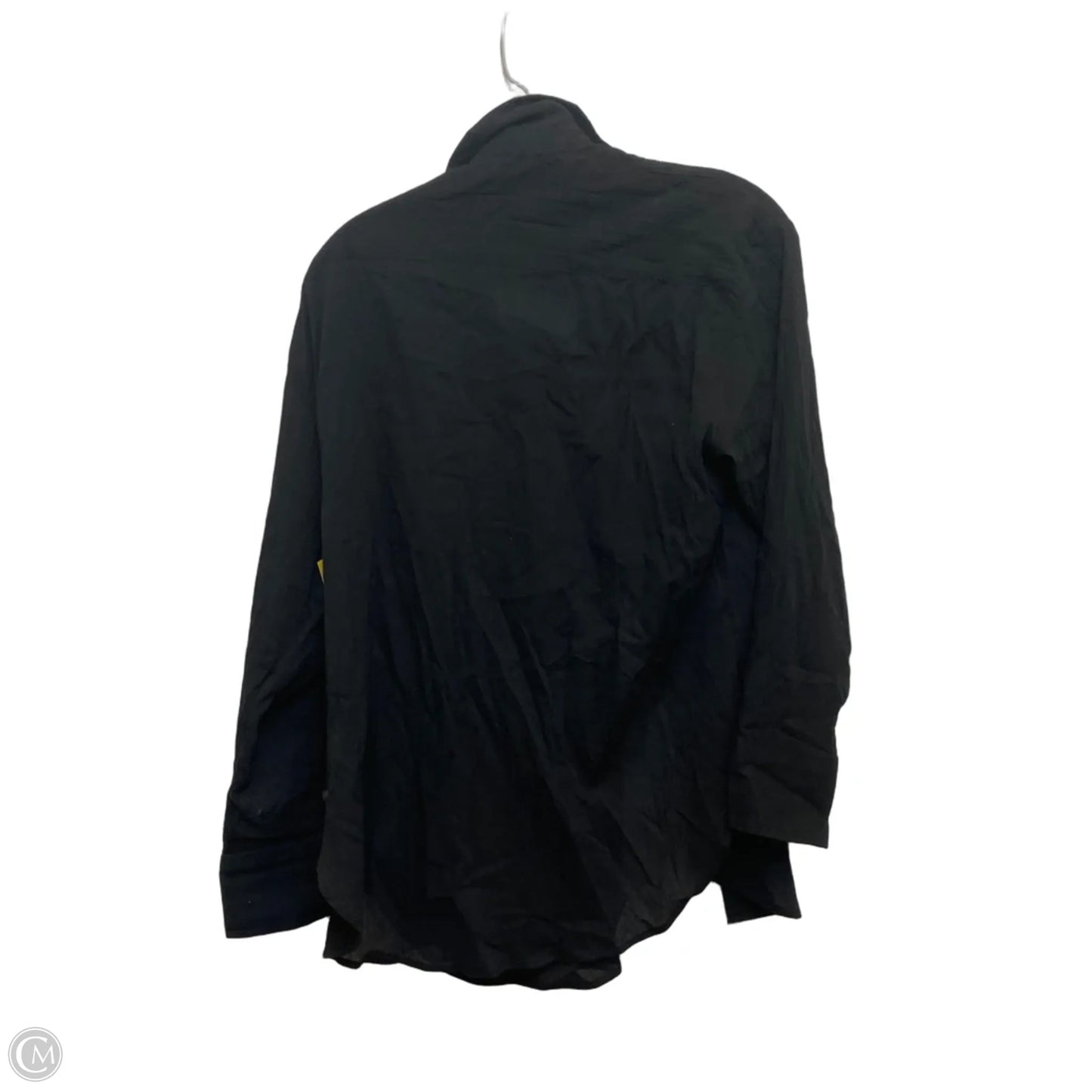 Top Long Sleeve By H&m In Black, Size: Xs