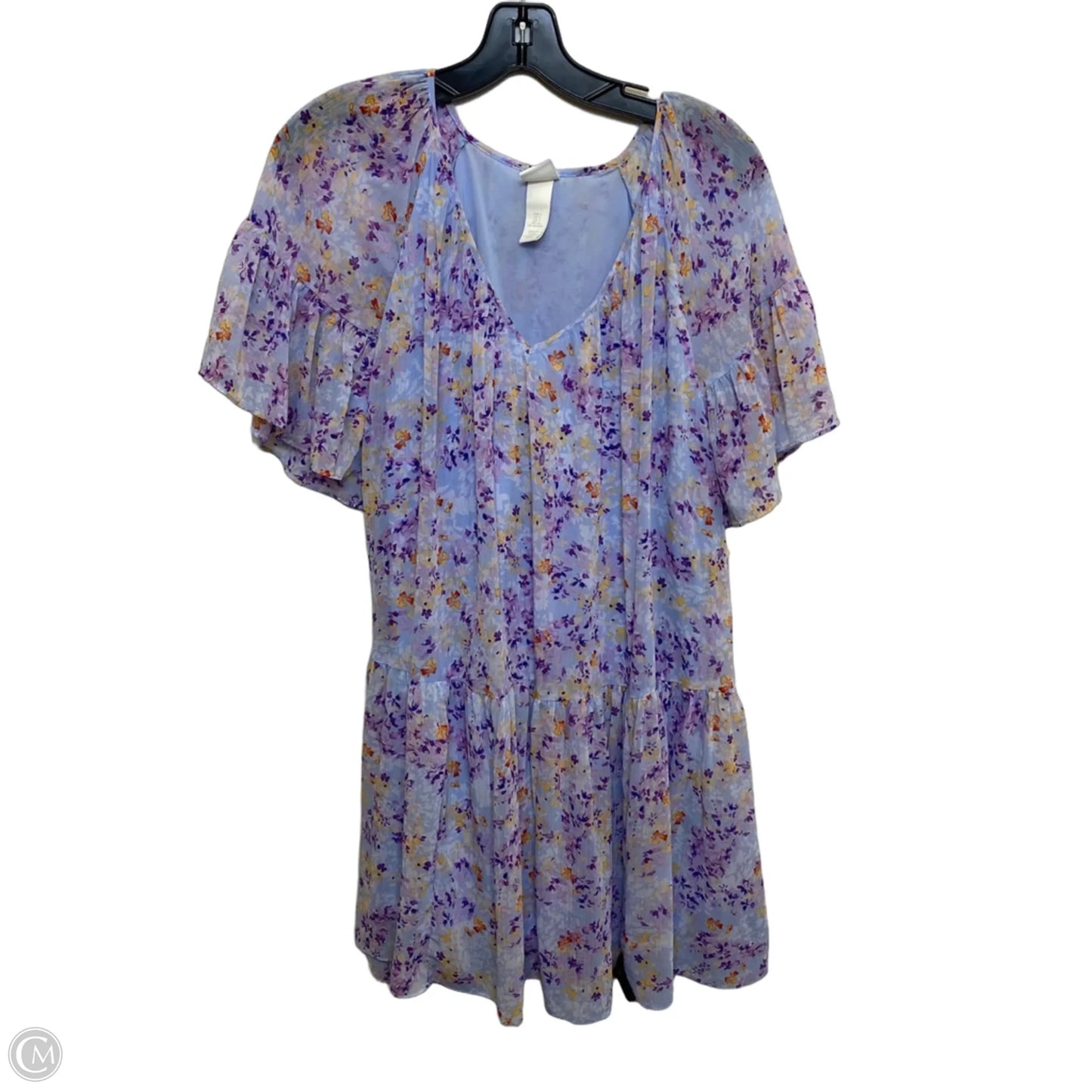 Dress Casual Short By H&m In Purple, Size: S