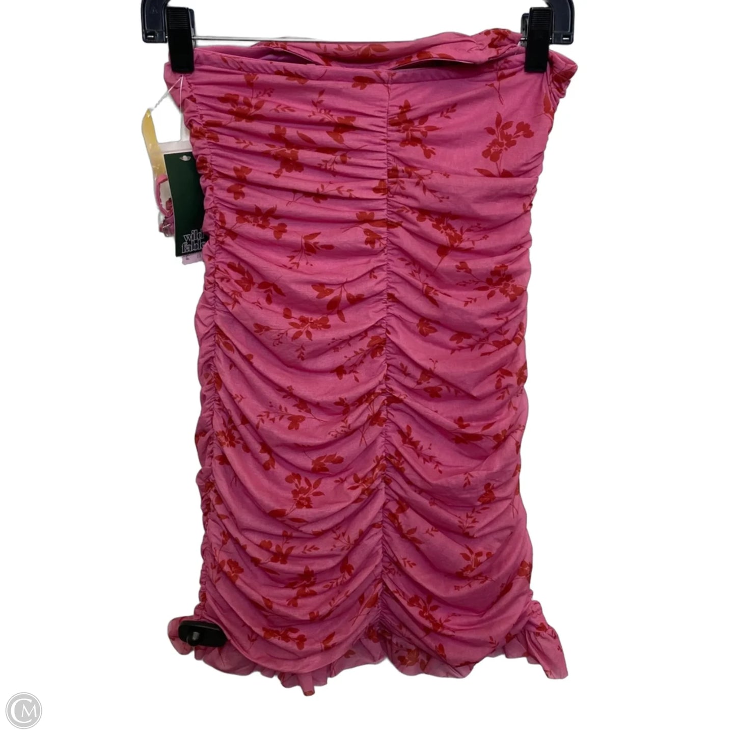Dress Casual Short By Wild Fable In Pink & Red, Size: Xs