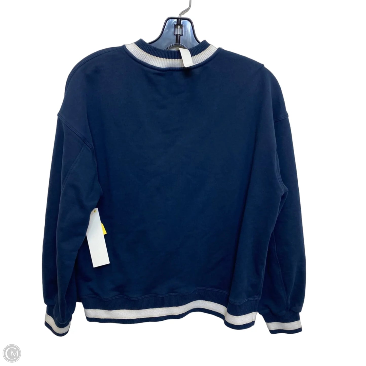 Athletic Sweatshirt Crewneck By Lululemon In Navy, Size: Xs