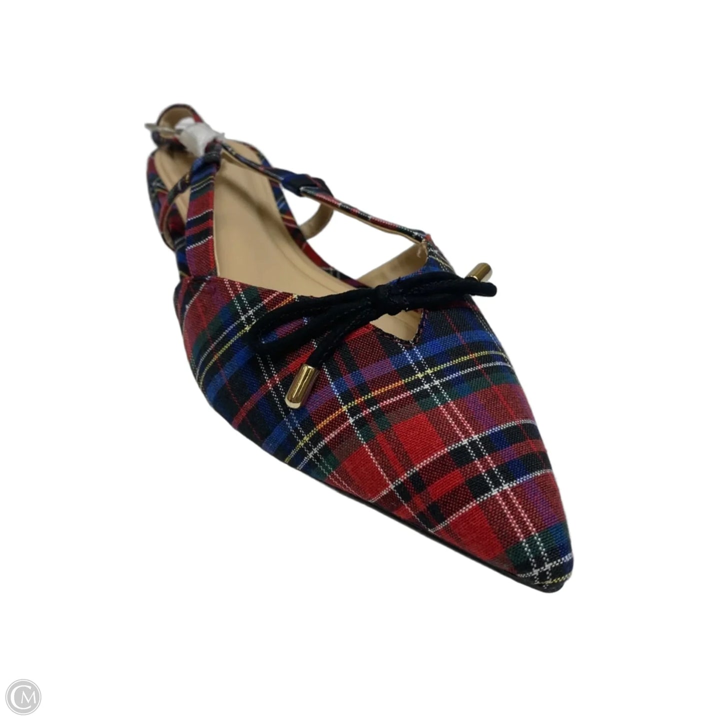 Shoes Flats By Crown And Ivy In Plaid Pattern, Size: 11