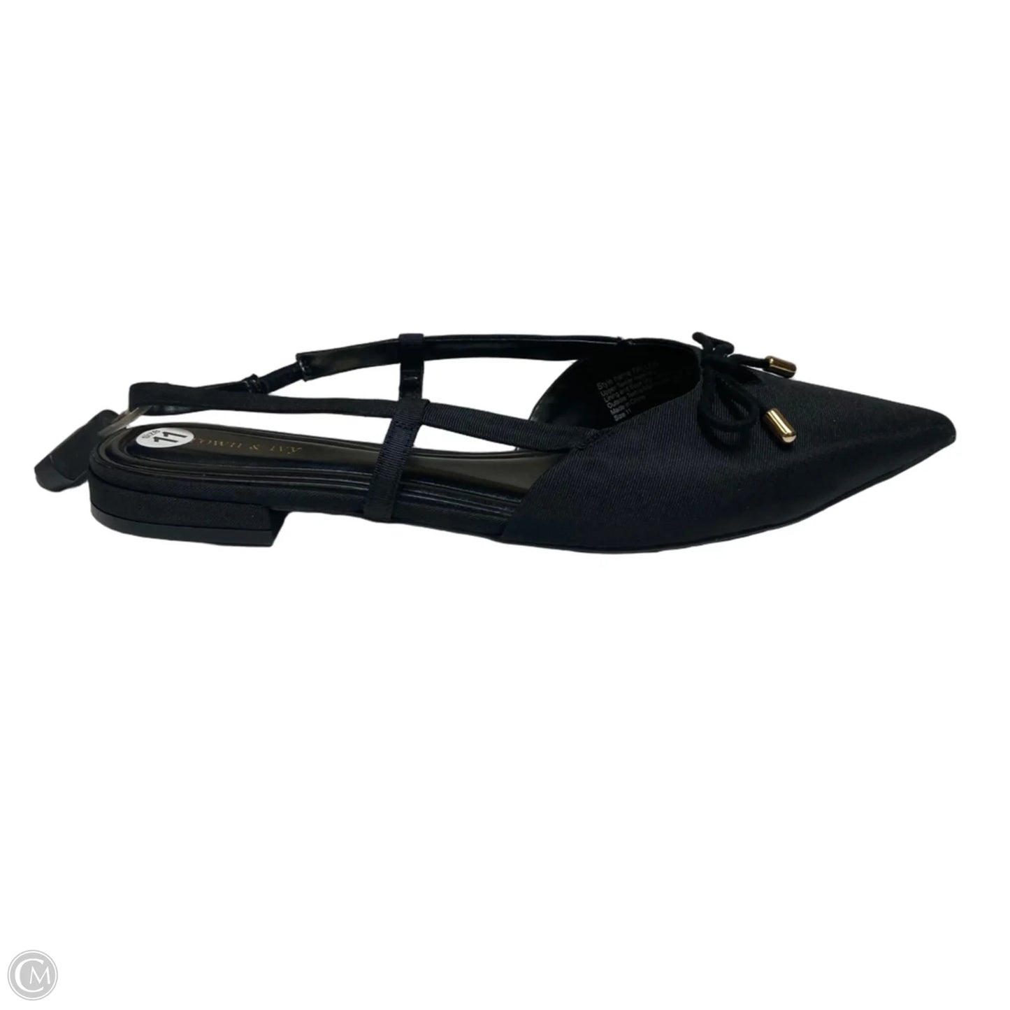 Shoes Flats By Crown And Ivy In Black, Size: 11