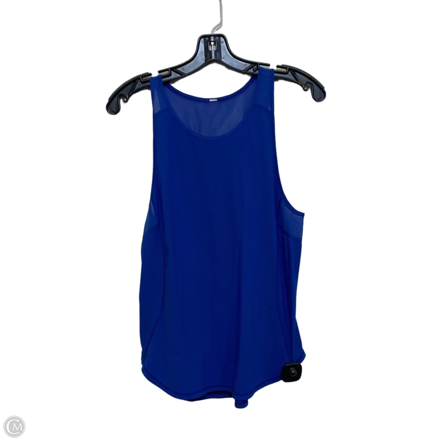 Athletic Tank Top Designer By Lululemon In Blue, Size: S