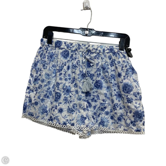 Shorts By Haute Hippie In Blue & White, Size: M
