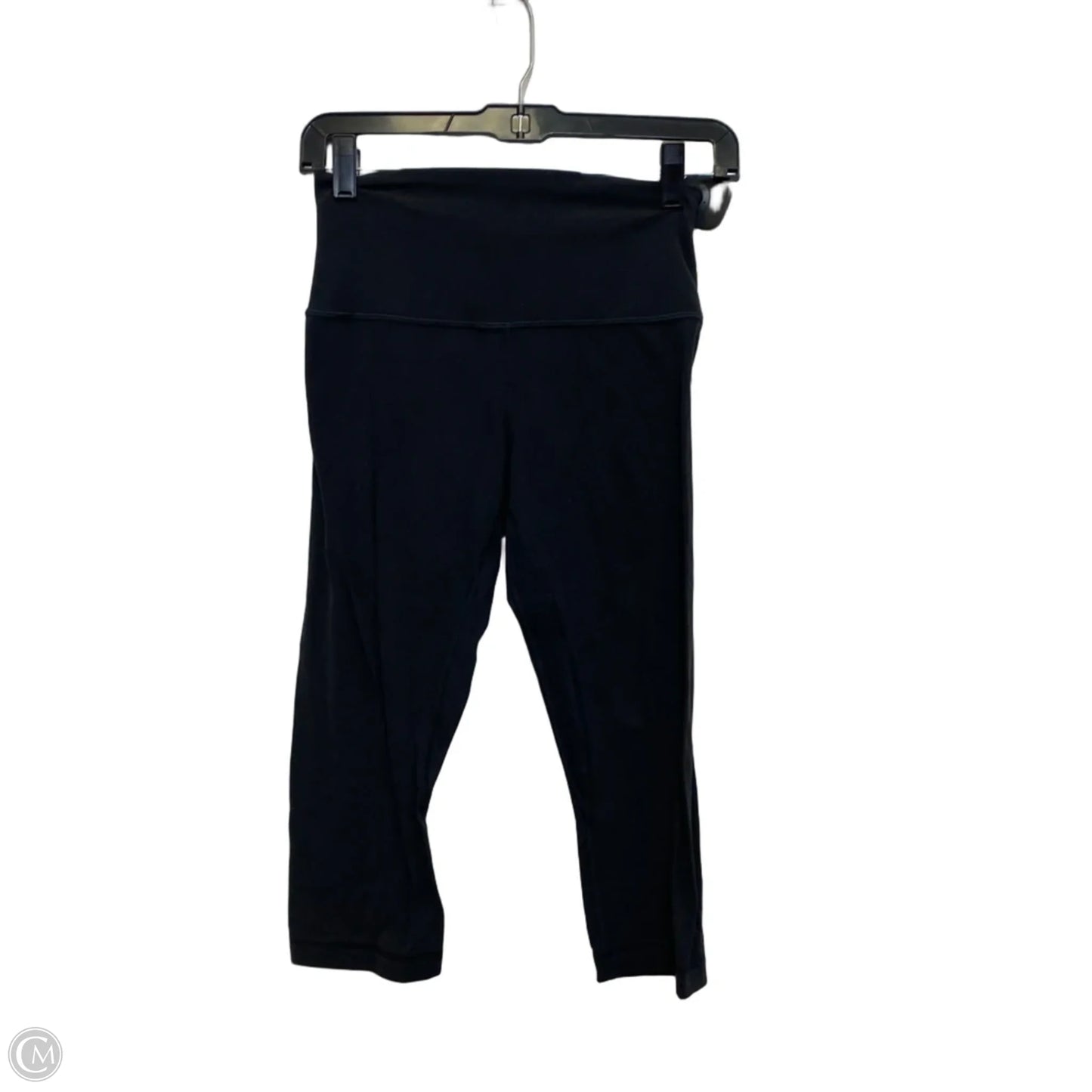 Athletic Leggings Capris Designer By Lululemon In Black, Size: S