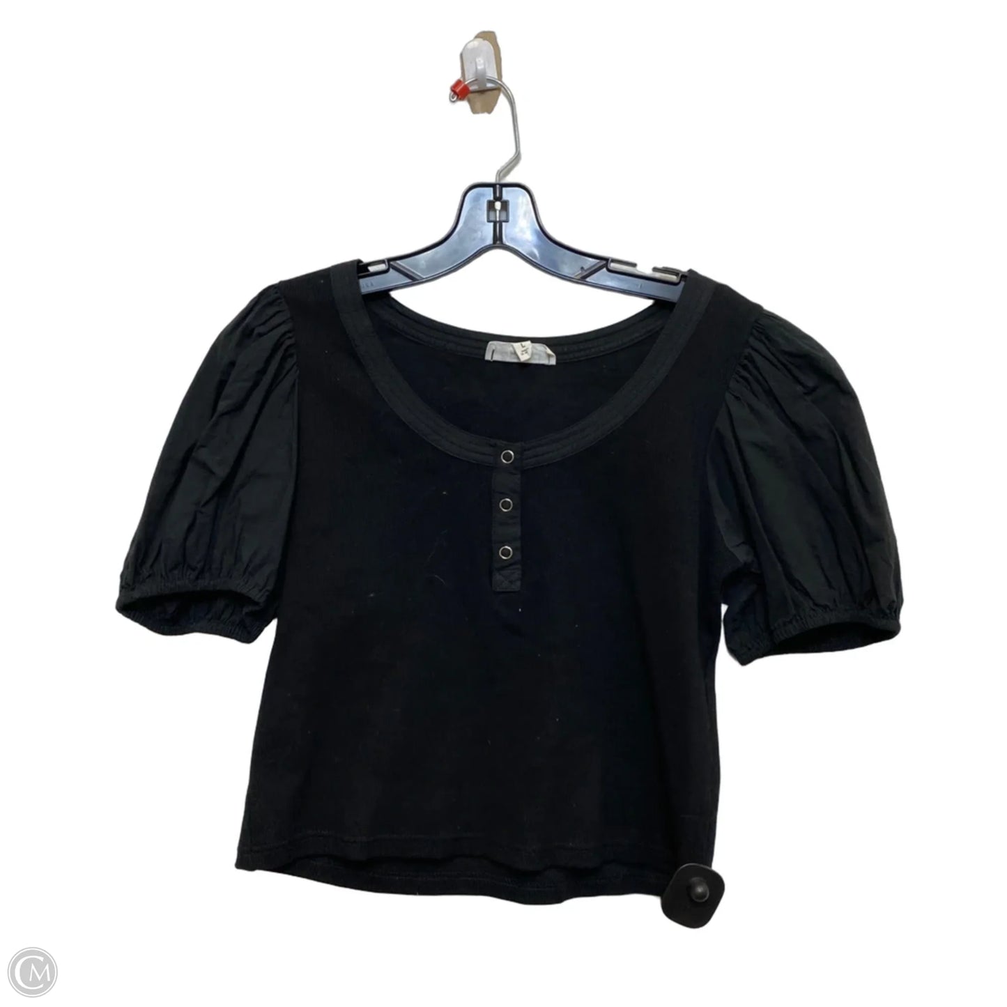 Top Short Sleeve By &merci In Black, Size: L