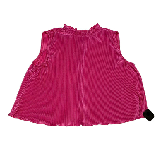 Pink Top Sleeveless Versona, Size S