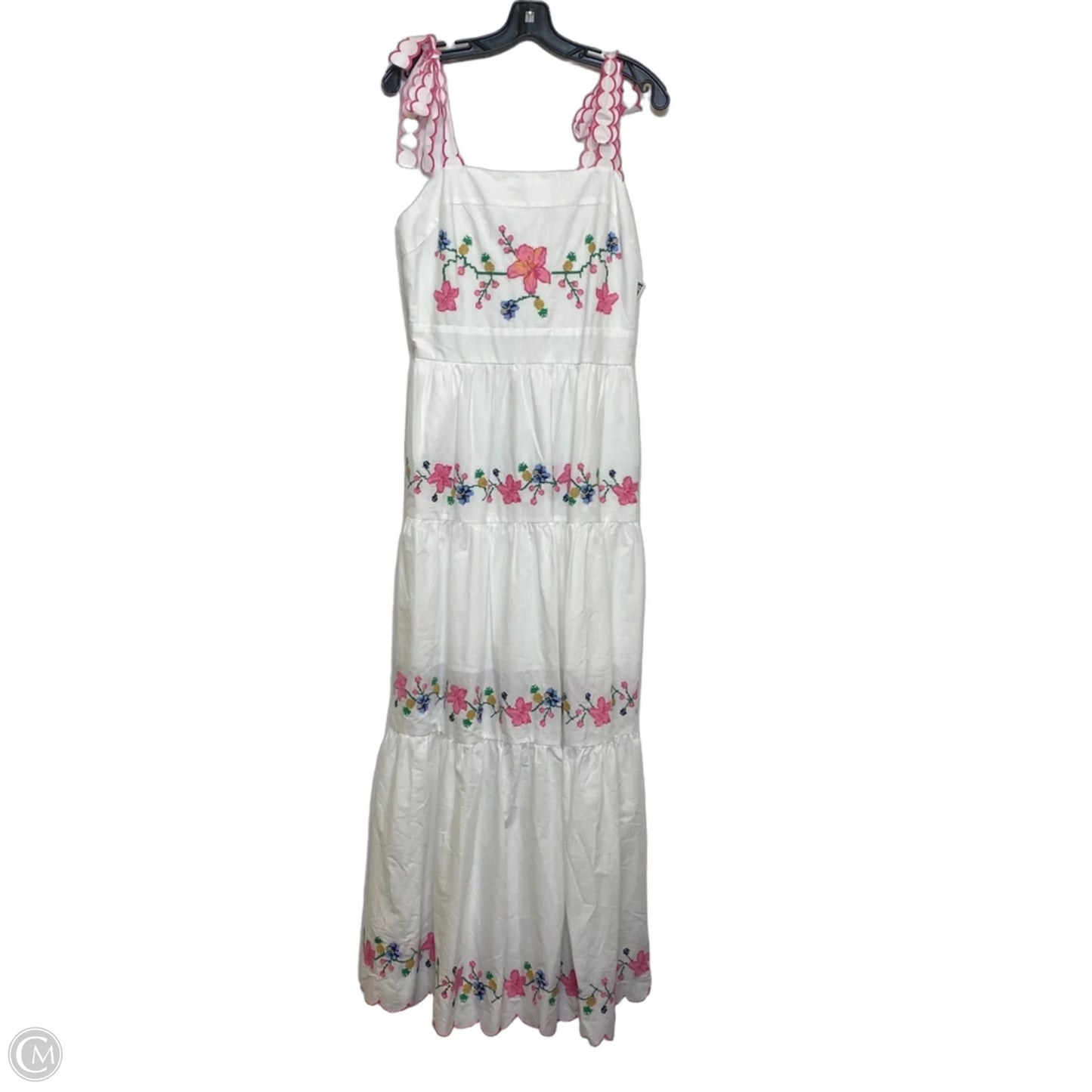 Dress Casual Maxi By Crown And Ivy In White, Size: M