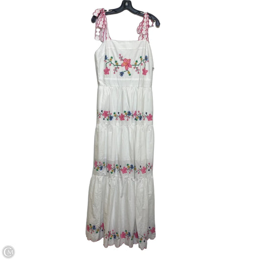 Dress Casual Maxi By Crown And Ivy In White, Size: M