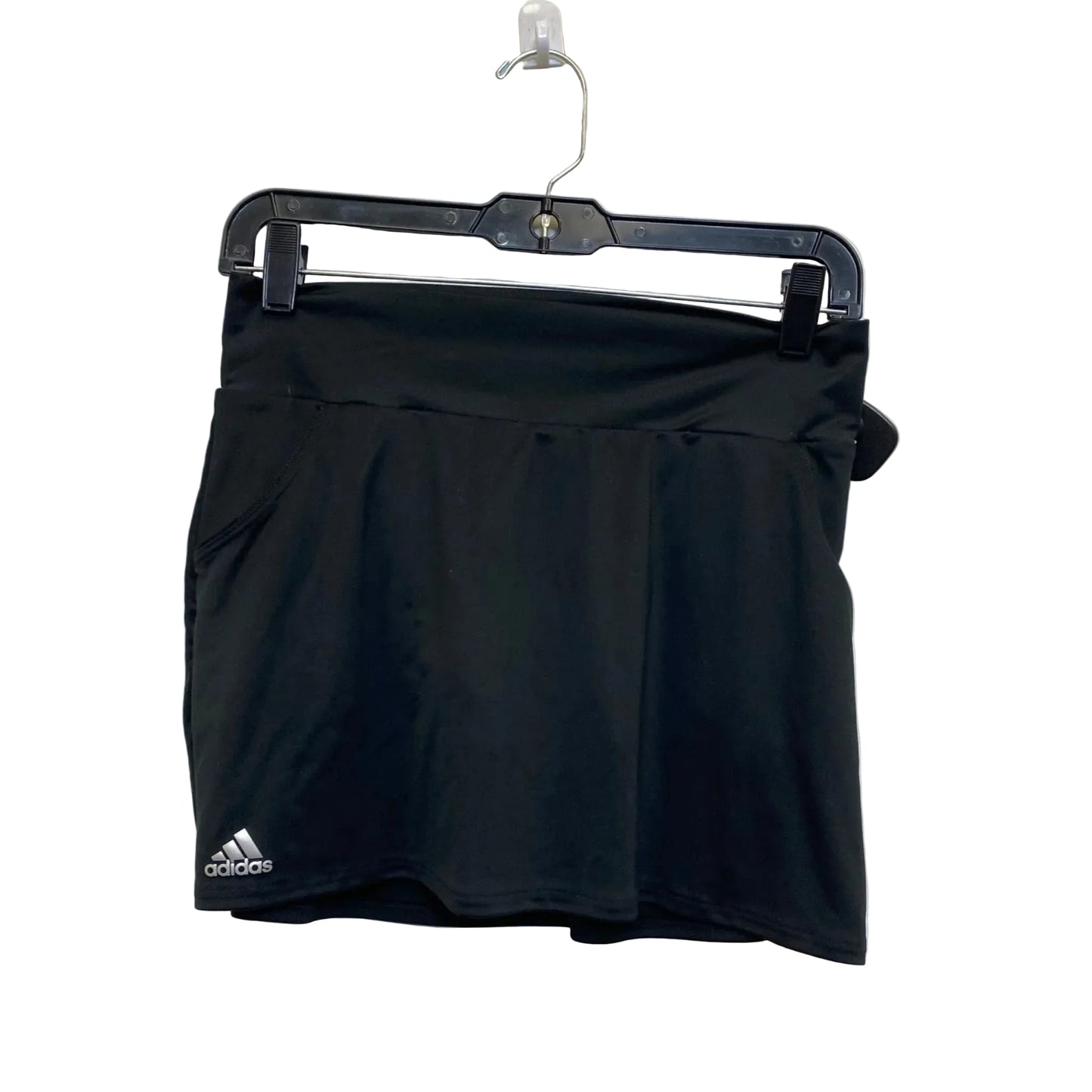 Athletic Skort By Adidas In Black, Size: S