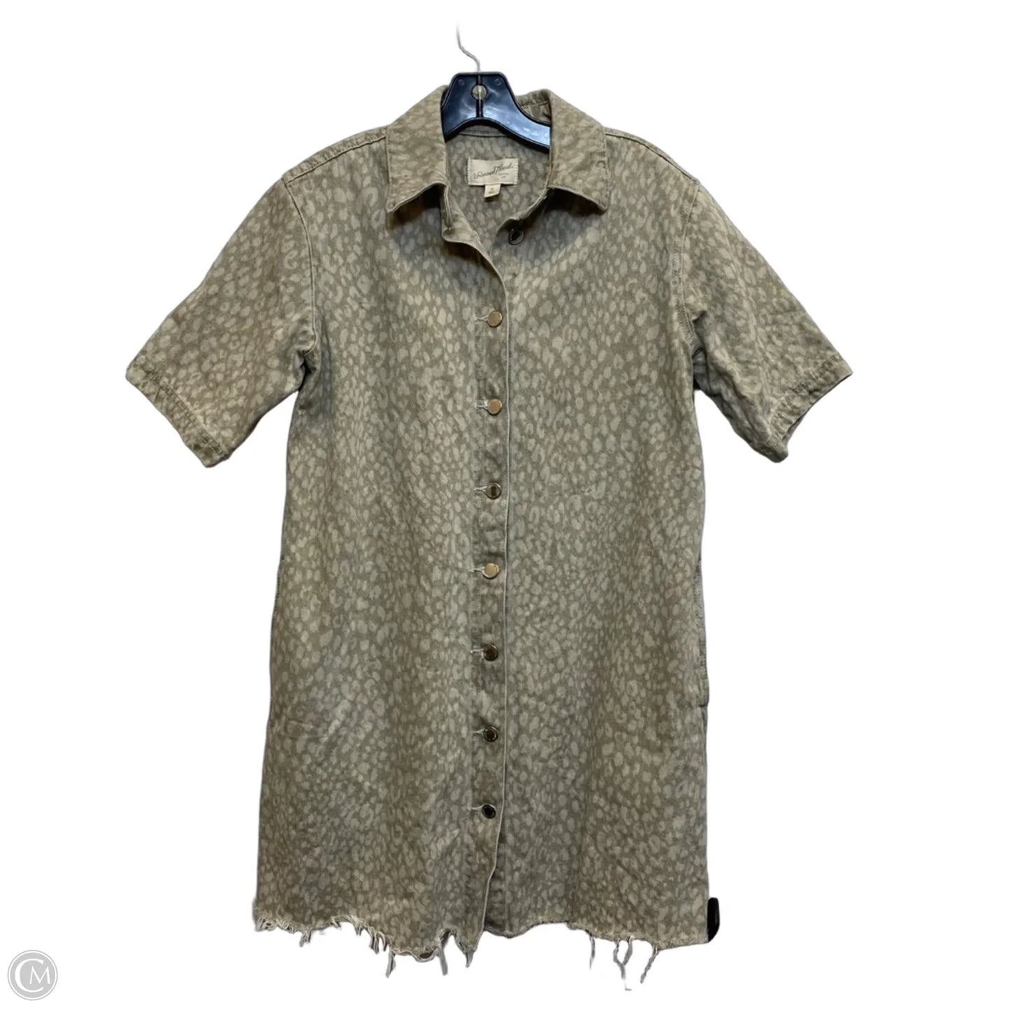 Dress Casual Short By Universal Thread In Tan Denim, Size: Xs