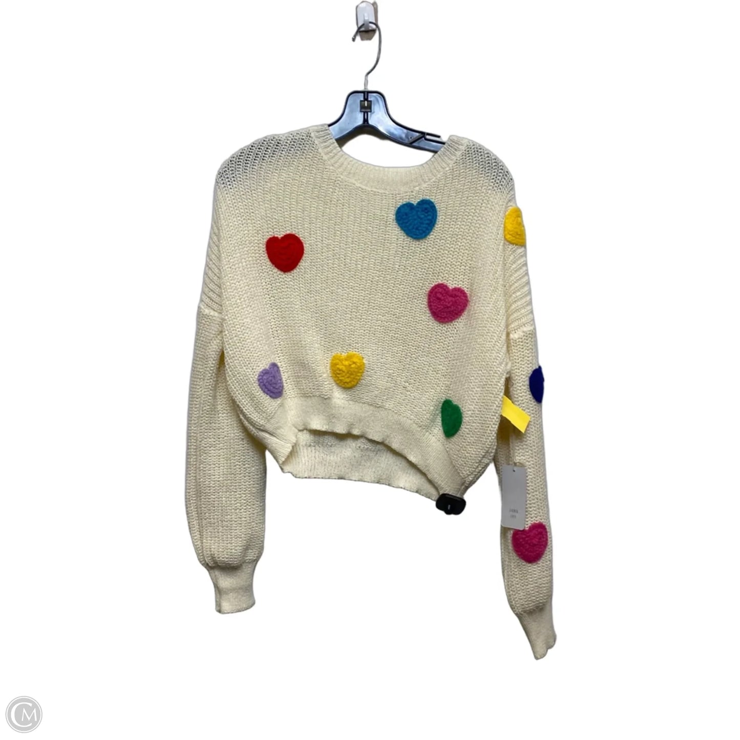 Sweater By Luna Ivy In Cream, Size: S