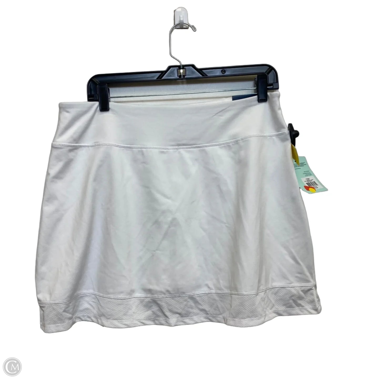 Athletic Skort By Dsg Outerwear In White, Size: L
