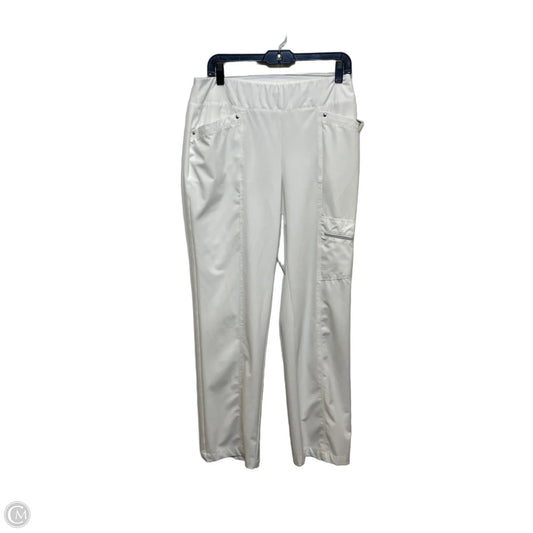 Athletic Pants By Zenergy By Chicos In White, Size: S