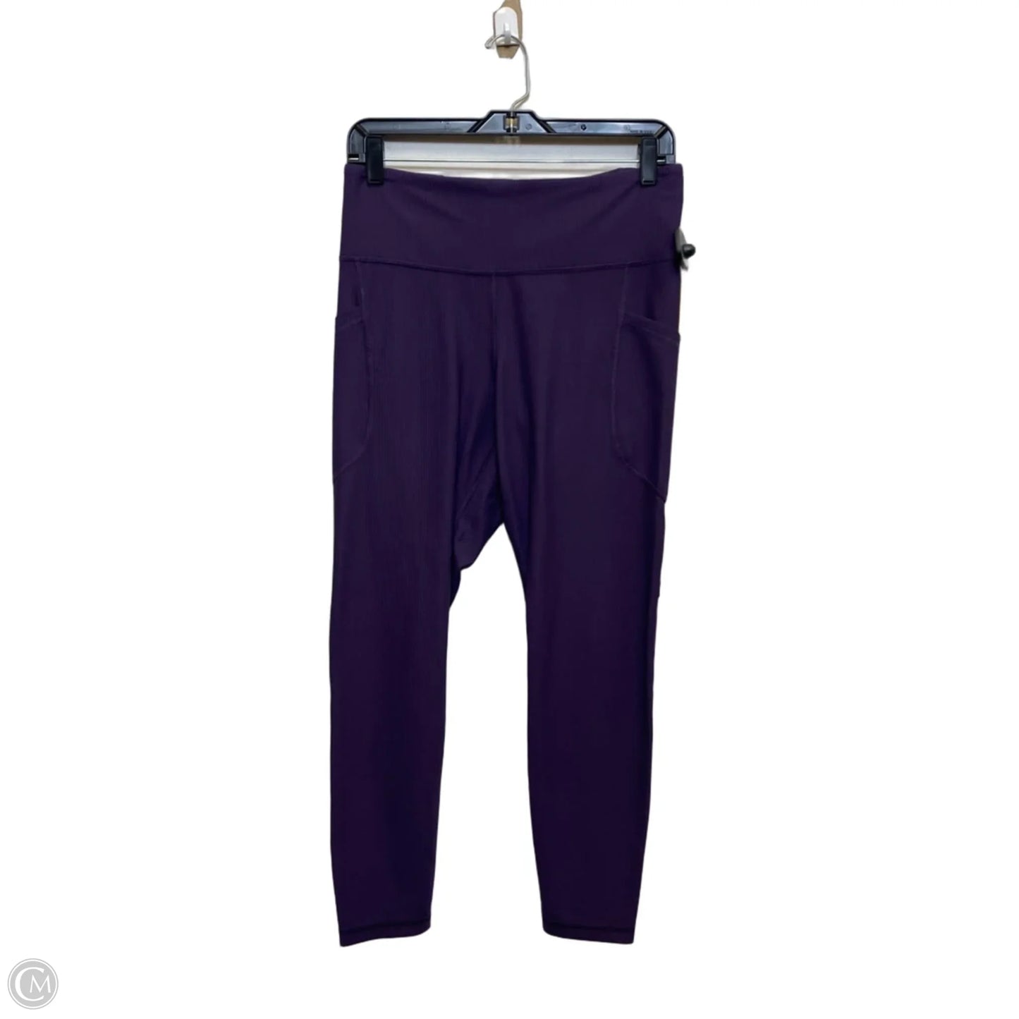 Athletic Leggings By Old Navy In Purple, Size: L