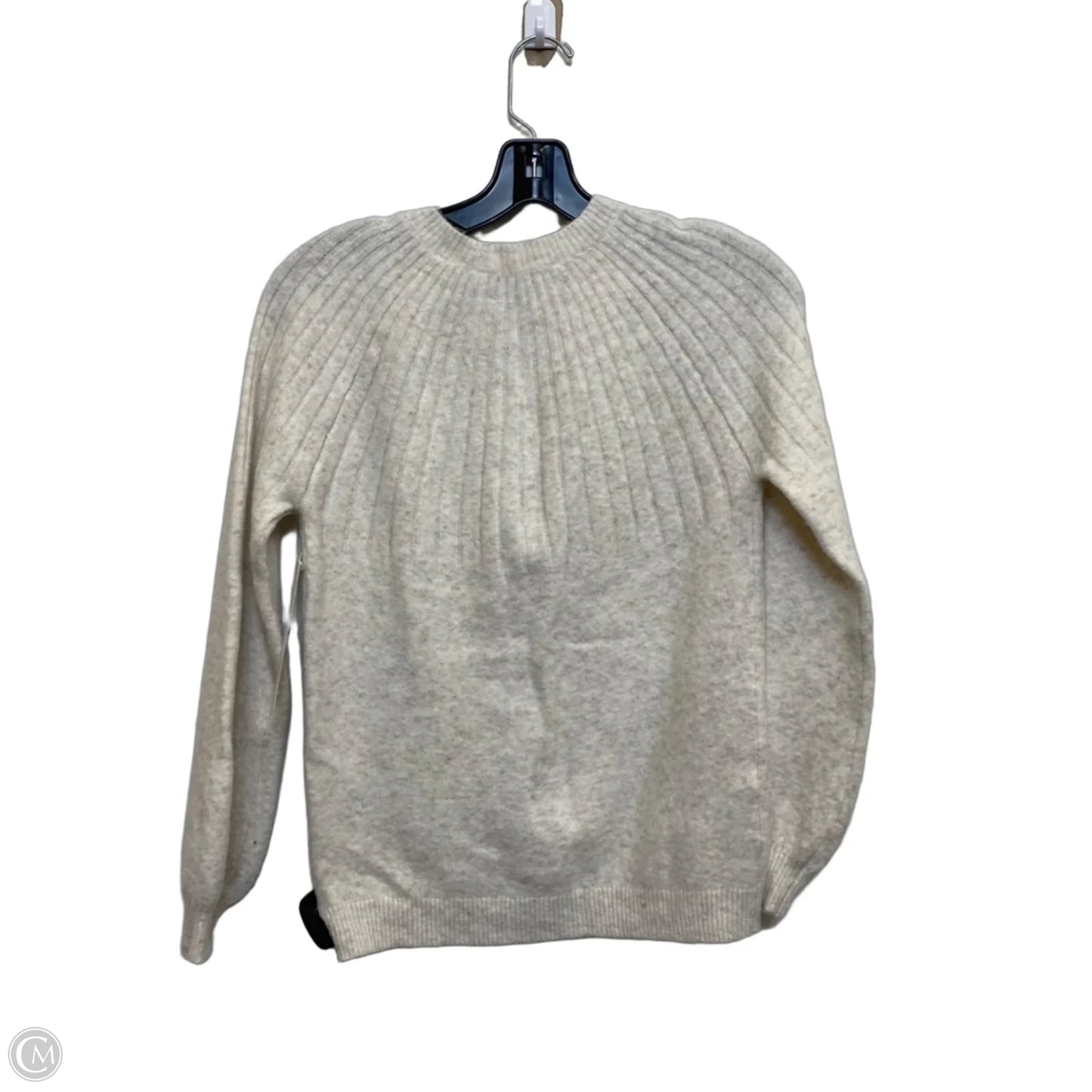 Sweater By Loft In Cream, Size: Xxsp